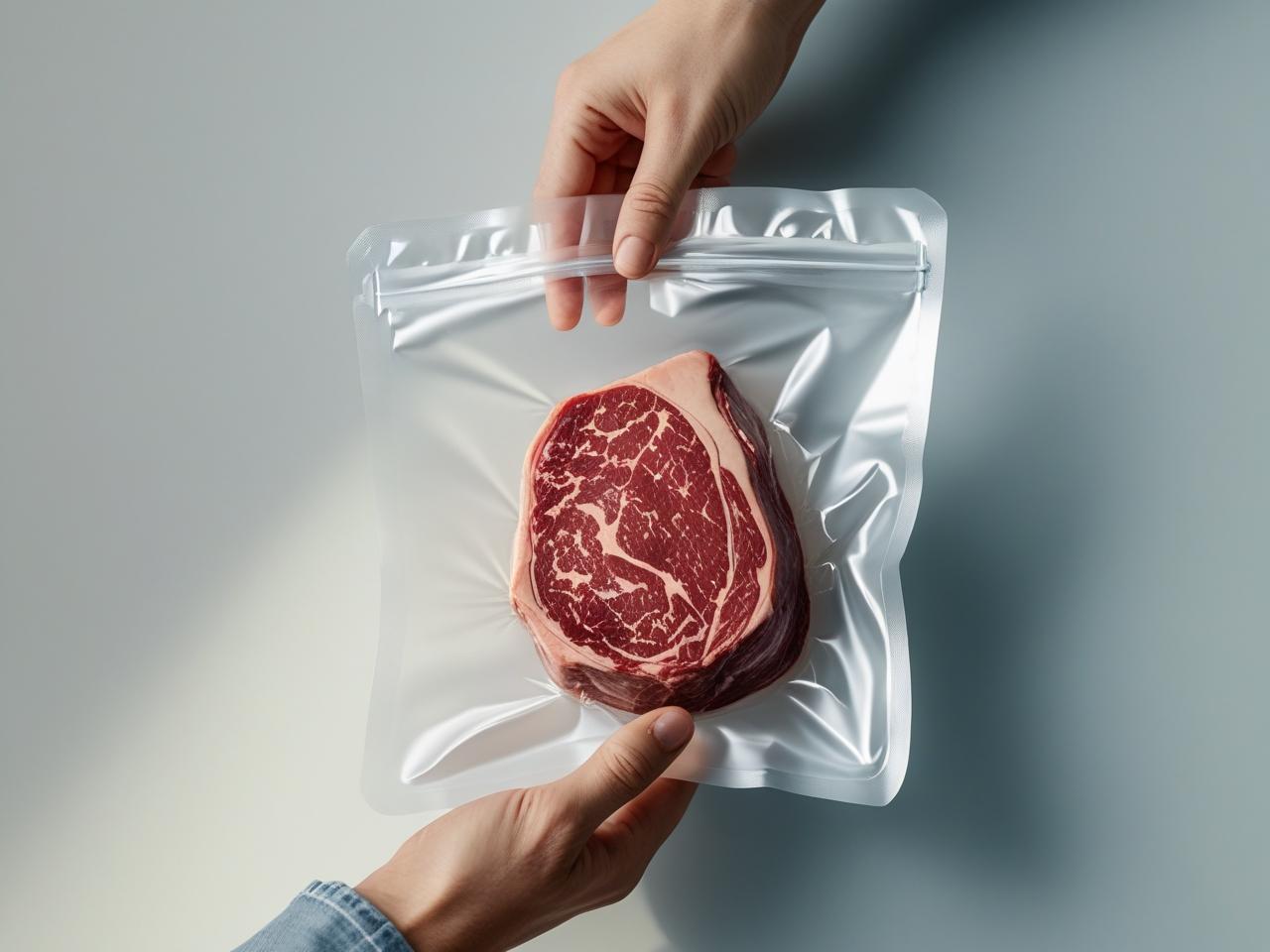 Vacuum Sealed Plastic Food Bag