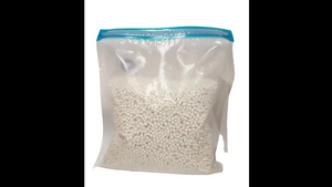 Saco de comida em tecido de malha