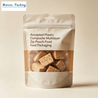 Emballage alimentaire multicouche en plastique composite accept&eacute; avec pochette zipp&eacute;e - Maixin Packaging